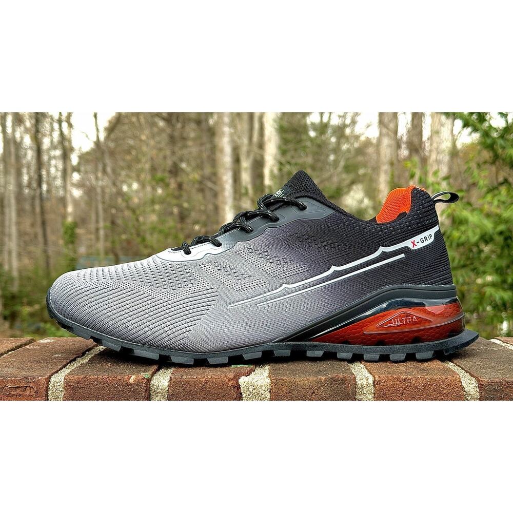 Kricely Men's Trail Running Shoes Walking Hiking Sneakers Sz 12 Men / Worn Once! - Picture 7 of 16